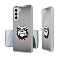 Thumbnail for University of Georgia Bulldogs Uga Linen Clear Phone Case-0