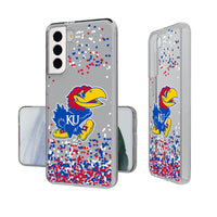 Thumbnail for University of Kansas Jayhawks Confetti Clear Phone Case-0