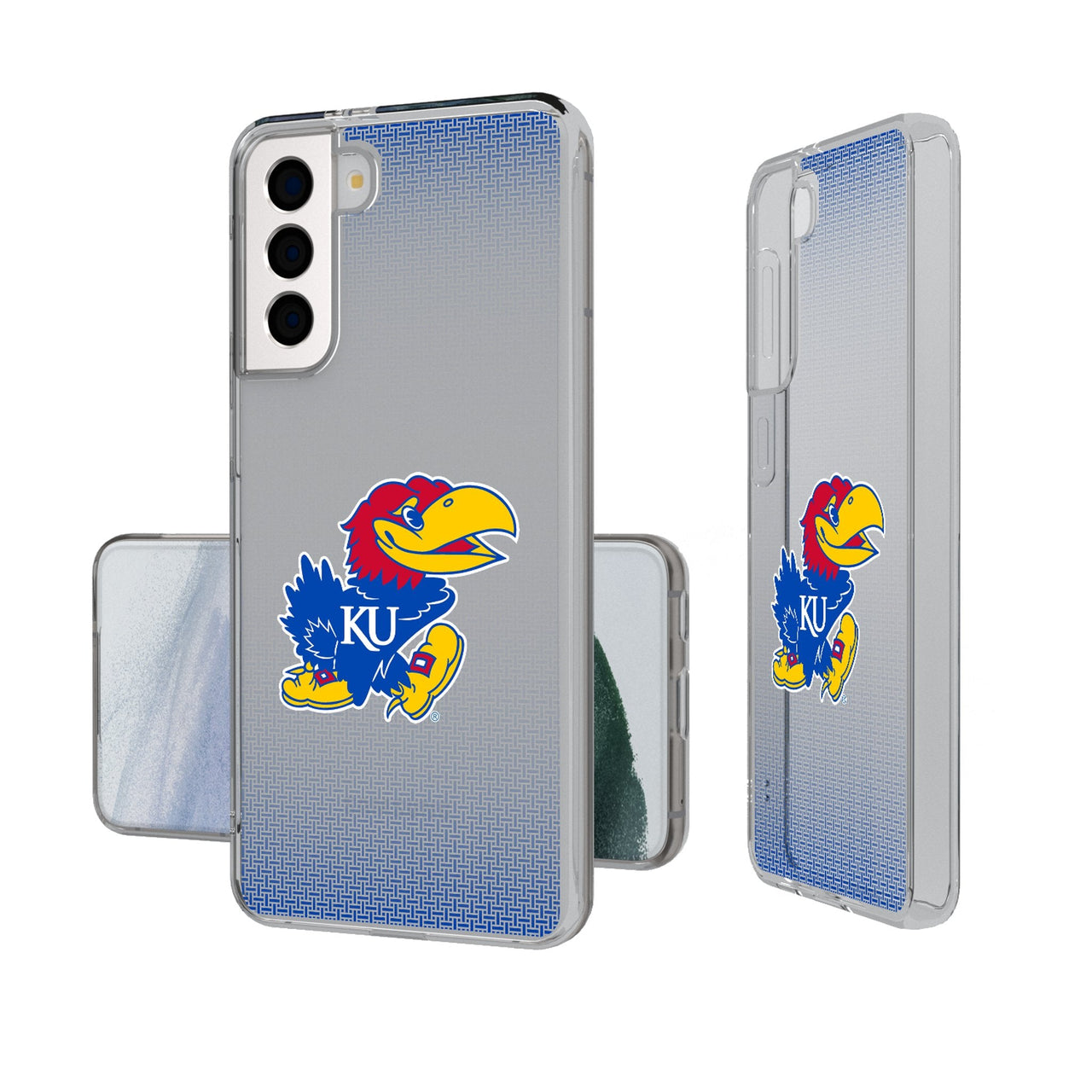 University of Kansas Jayhawks Linen Clear Phone Case-0