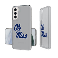 Thumbnail for University of Mississippi Rebels Insignia Clear Phone Case-0