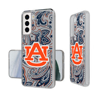 Thumbnail for University of Auburn Tigers Paisley Clear Phone Case-0