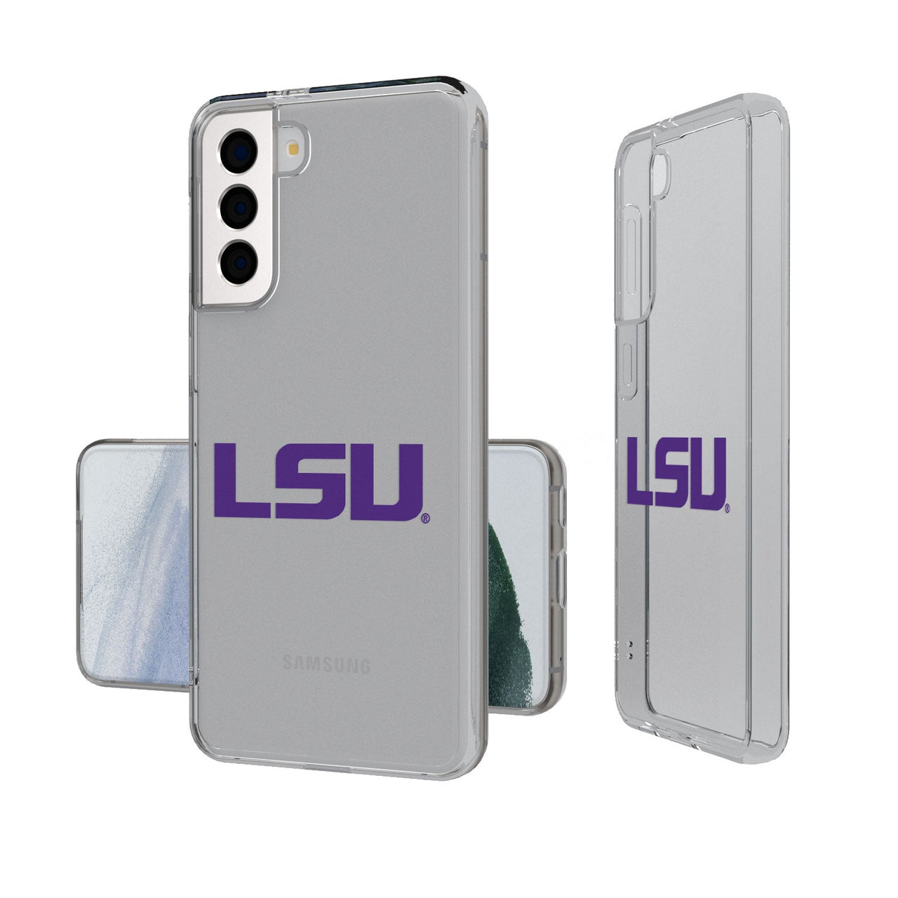 Louisiana State University Tigers Insignia Clear Case-11