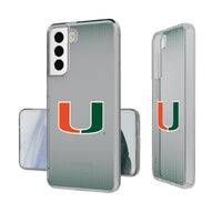 Thumbnail for University of Miami Hurricanes Linen Clear Phone Case-0