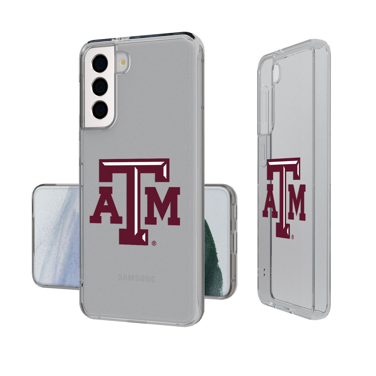 Texas A&M University Aggies Insignia Clear Phone Case-0