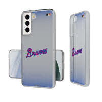 Thumbnail for Atlanta Braves Home 2012 - Cooperstown Collection Linen Clear Phone Case-0