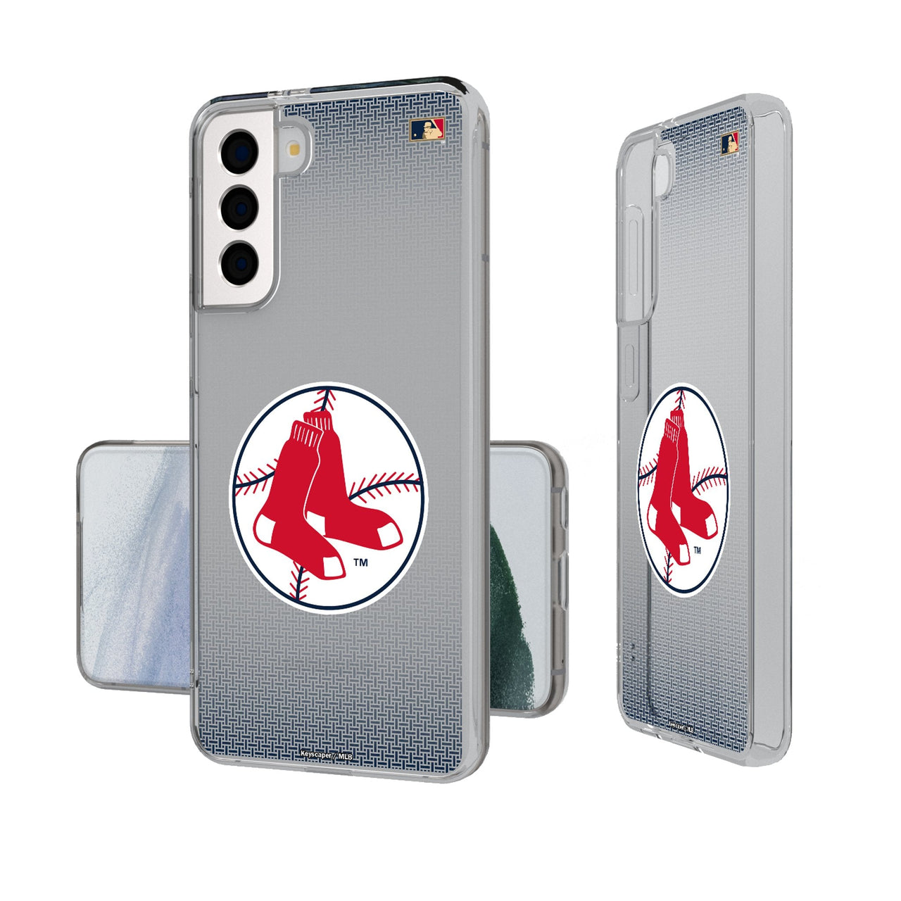 Boston Red Sox 1970-1975 - Cooperstown Collection Linen Clear Phone Case-0