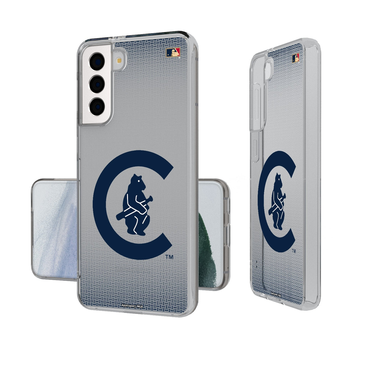 Chicago Cubs 1911-1912 - Cooperstown Collection Linen Clear Phone Case-0