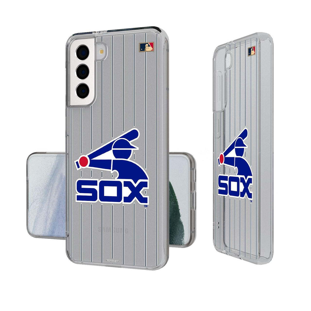 Chicago White Sox 1976-1981 - Cooperstown Collection Pinstripe Clear Case-1