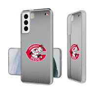 Thumbnail for Cincinnati Reds 1974-1992 - Cooperstown Collection Linen Clear Phone Case-0