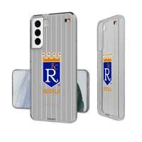 Thumbnail for Kansas City Royals 1969-1978 - Cooperstown Collection Pinstripe Clear Phone Case-0