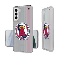 Thumbnail for LA Angels 1986-1992 - Cooperstown Collection Pinstripe Clear Phone Case-0