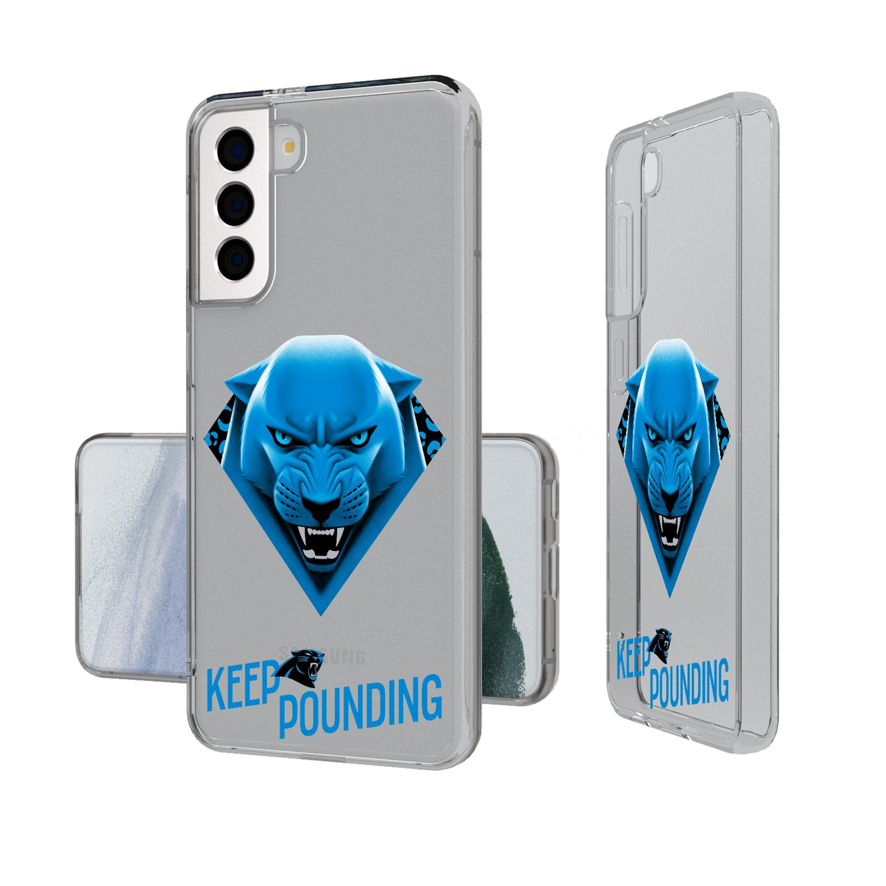 Carolina Panthers 2024 Illustrated Limited Edition Clear Phone Case-1