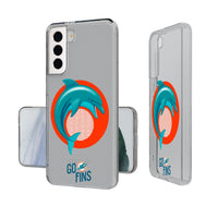 Thumbnail for Miami Dolphins 2024 Illustrated Limited Edition Clear Phone Case-1