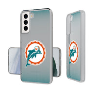 Thumbnail for Miami Dolphins 1966-1973 Historic Collection Linen Clear Phone Case-0