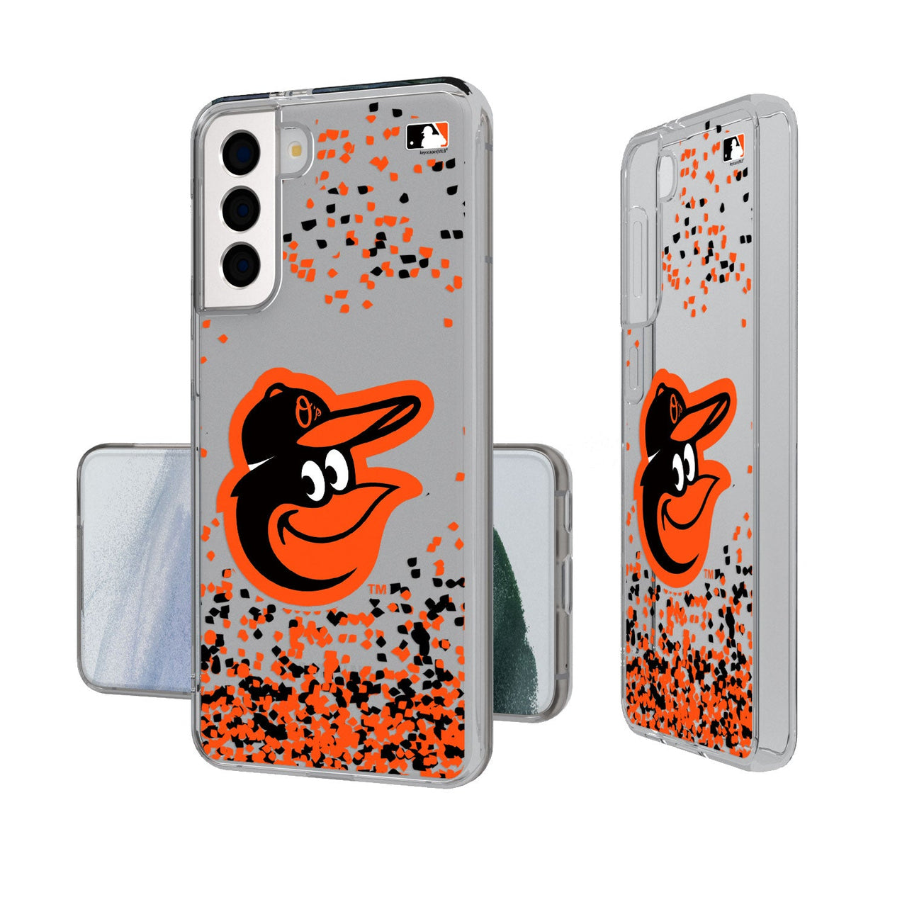 Baltimore Orioles Confetti Clear Case-19