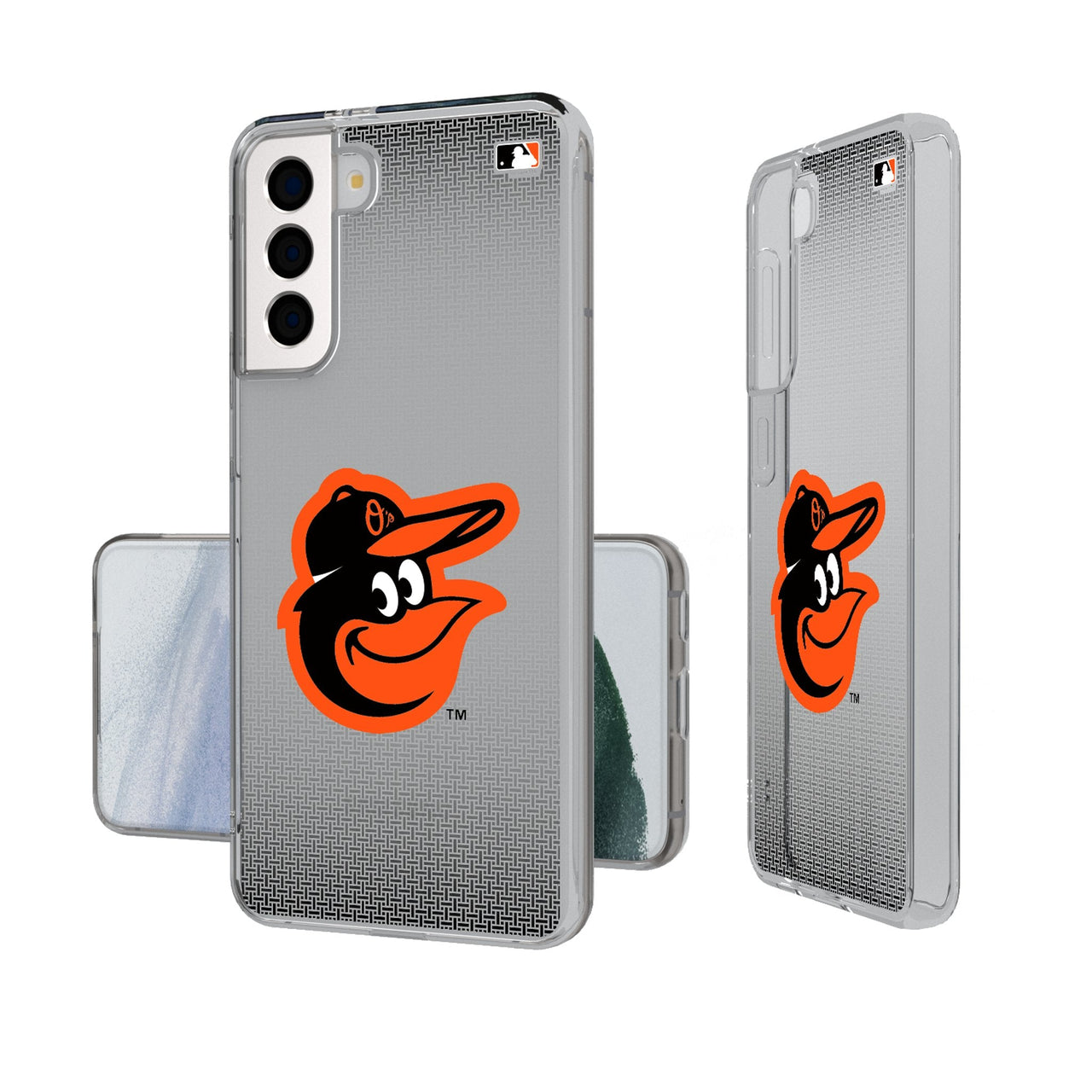 Baltimore Orioles Linen Clear Phone Case-0