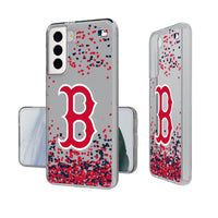 Thumbnail for Boston Red Sox Confetti Clear Phone Case-0