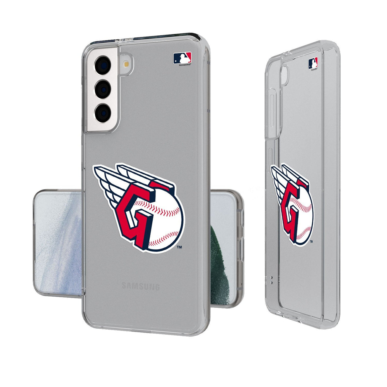 Cleveland Guardians Insignia Clear Case-0