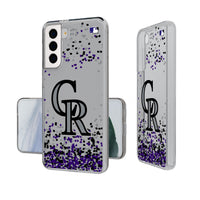 Thumbnail for Colorado Rockies Confetti Clear Phone Case-0