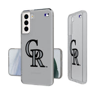 Thumbnail for Colorado Rockies Insignia Clear Phone Case-0