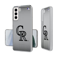 Thumbnail for Colorado Rockies Linen Clear Phone Case-0