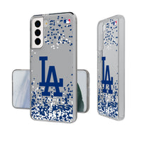 Thumbnail for LA Dodgers Confetti Clear Phone Case-0