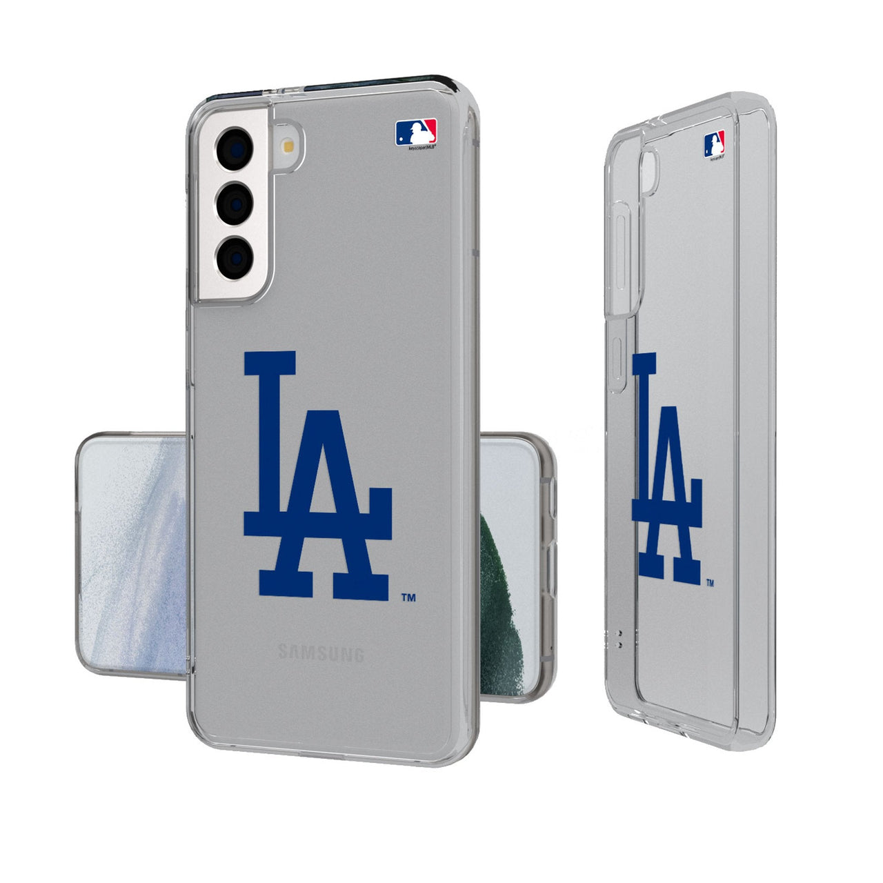 LA Dodgers Insignia Clear Phone Case-0