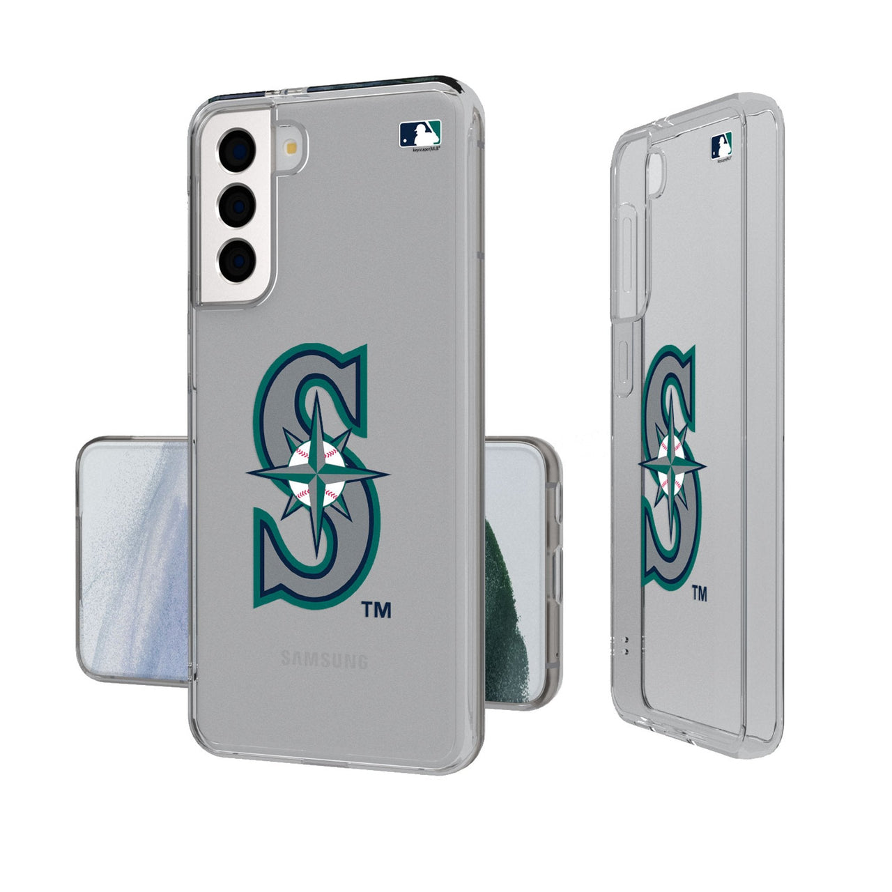 Seattle Mariners Insignia Clear Phone Case-0