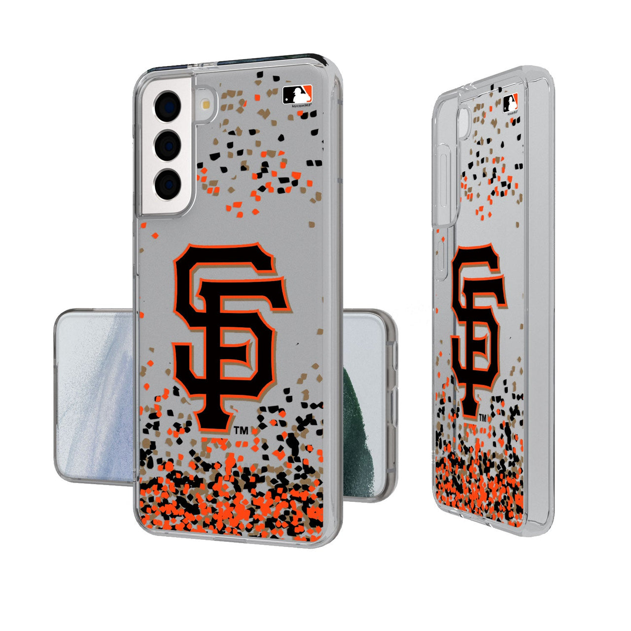 San Francisco Giants Confetti Clear Case-19