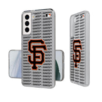 Thumbnail for San Francisco Giants Blackletter Clear Case-1