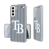 Thumbnail for Tampa Bay Rays Text Backdrop Clear Phone Case-0