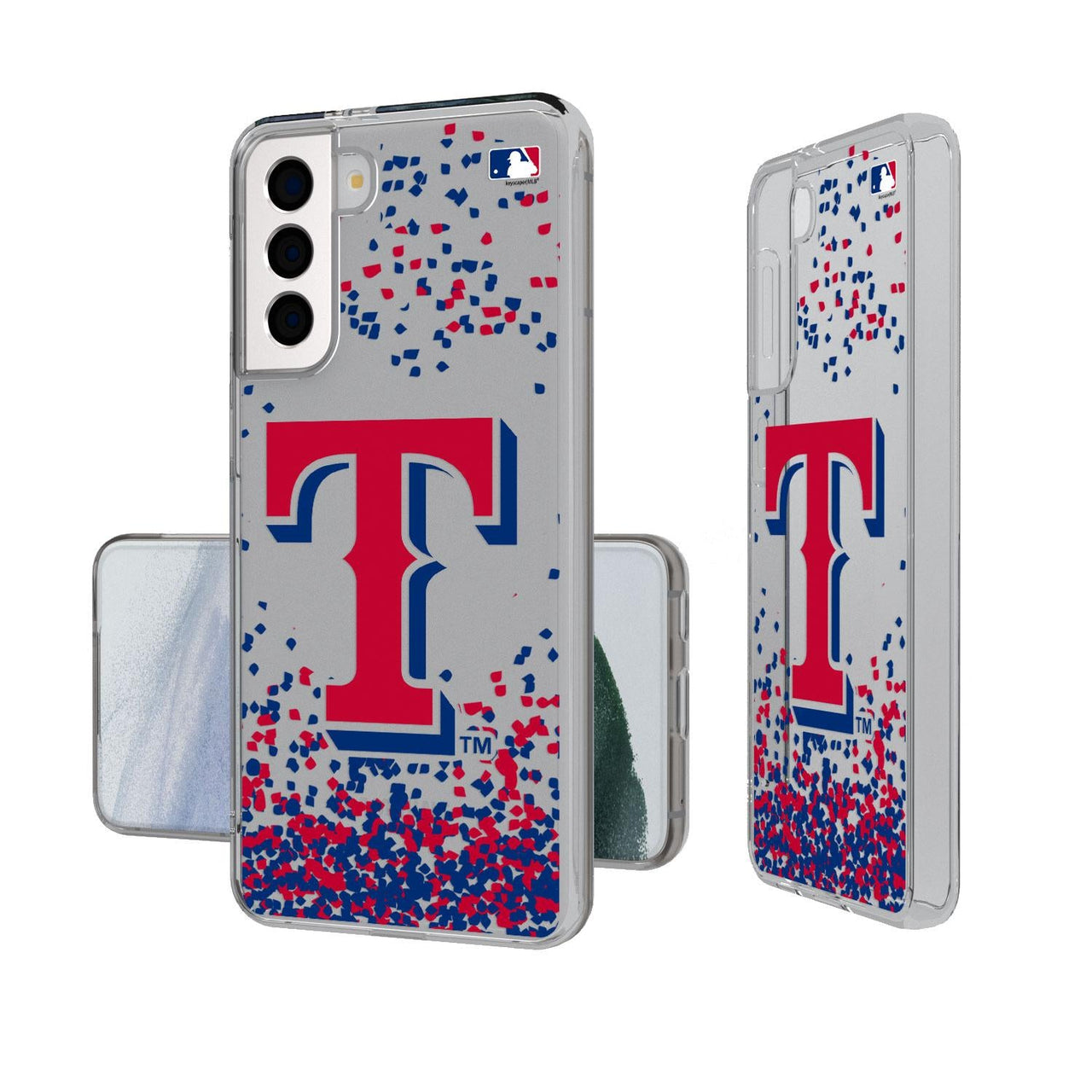 Texas Rangers Confetti Clear Case-19