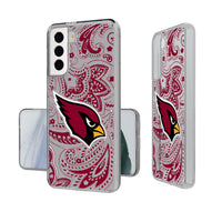 Thumbnail for Arizona Cardinals Paisley Clear Phone Case-0