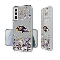 Thumbnail for Baltimore Ravens Confetti Clear Phone Case-0