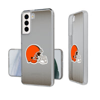 Thumbnail for Cleveland Browns Linen Clear Phone Case-0