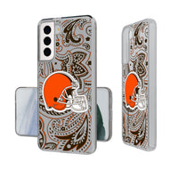 Thumbnail for Cleveland Browns Paisley Clear Phone Case-0