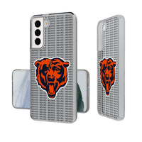 Thumbnail for Chicago Bears Text Backdrop Clear Phone Case-0