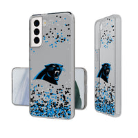 Thumbnail for Carolina Panthers Confetti Clear Phone Case-0