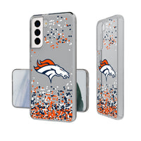 Thumbnail for Denver Broncos Confetti Clear Phone Case-0