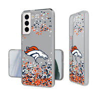 Thumbnail for Denver Broncos Confetti Clear Case-19