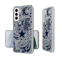 Thumbnail for Dallas Cowboys Paisley Clear Phone Case-0