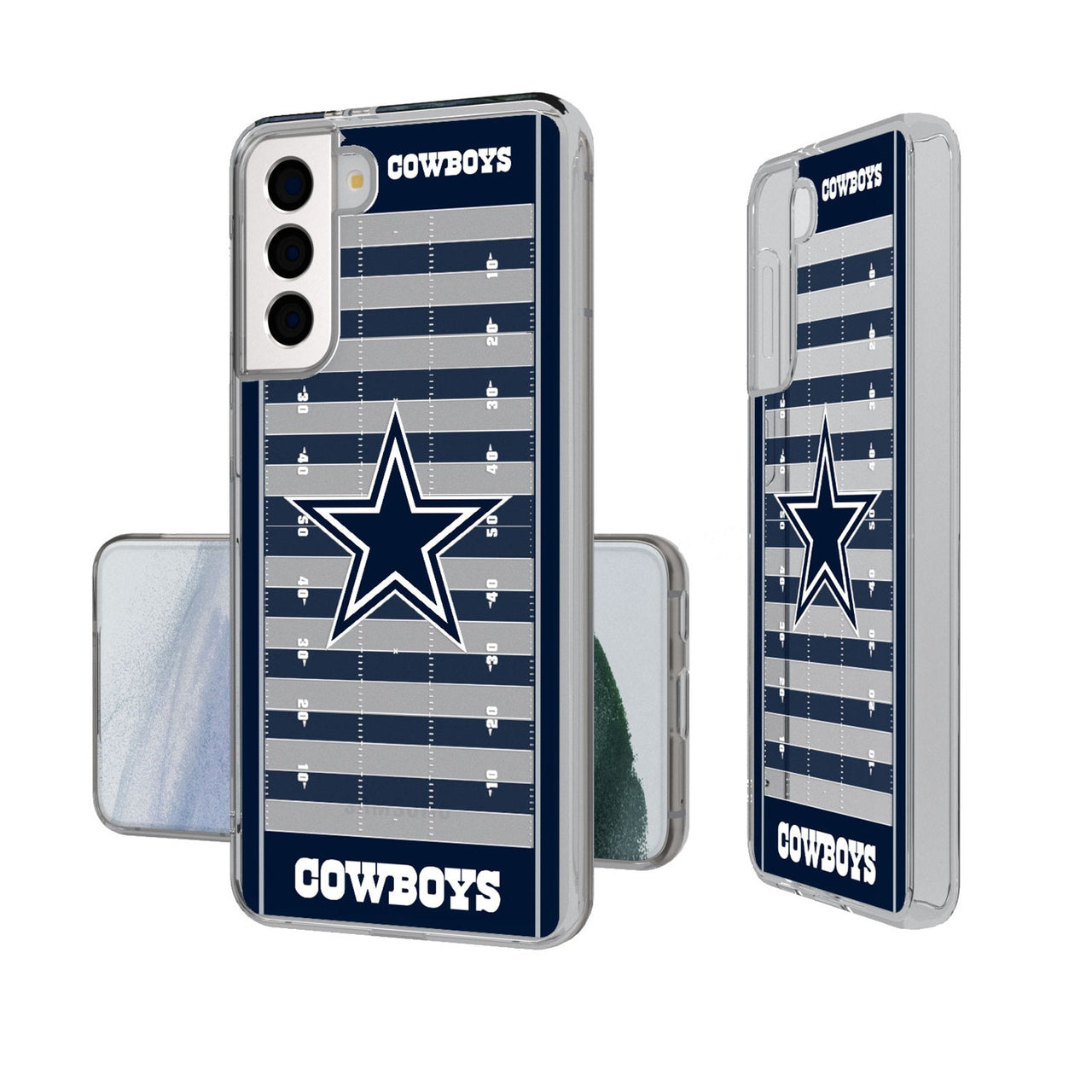 Dallas Cowboys Field Clear Phone Case-0