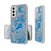 Thumbnail for Detroit Lions Paisley Clear Case-1