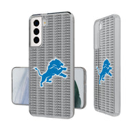 Thumbnail for Detroit Lions Text Backdrop Clear Phone Case-0