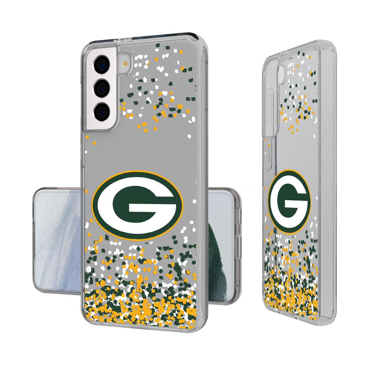 Green Bay Packers Confetti Clear Case-19