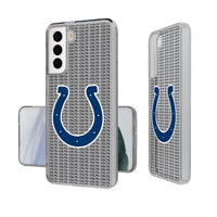 Thumbnail for Indianapolis Colts Text Backdrop Clear Phone Case-0