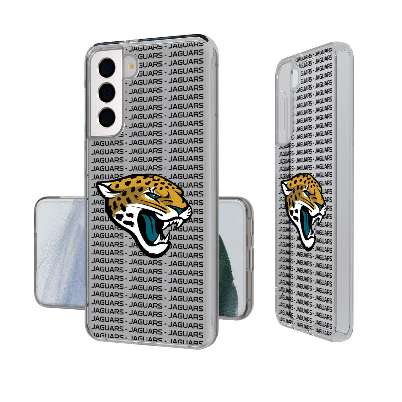 Jacksonville Jaguars Blackletter Clear Case-1