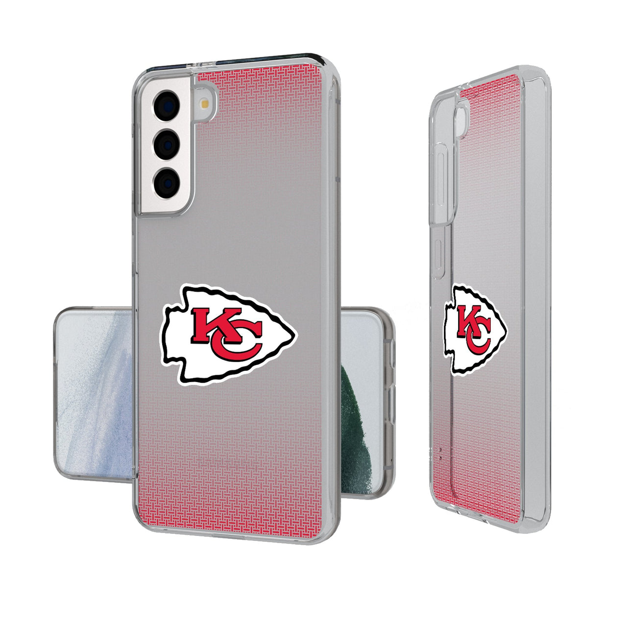 Kansas City Chiefs Linen Clear Phone Case-0