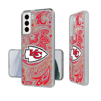 Thumbnail for Kansas City Chiefs Paisley Clear Phone Case-0