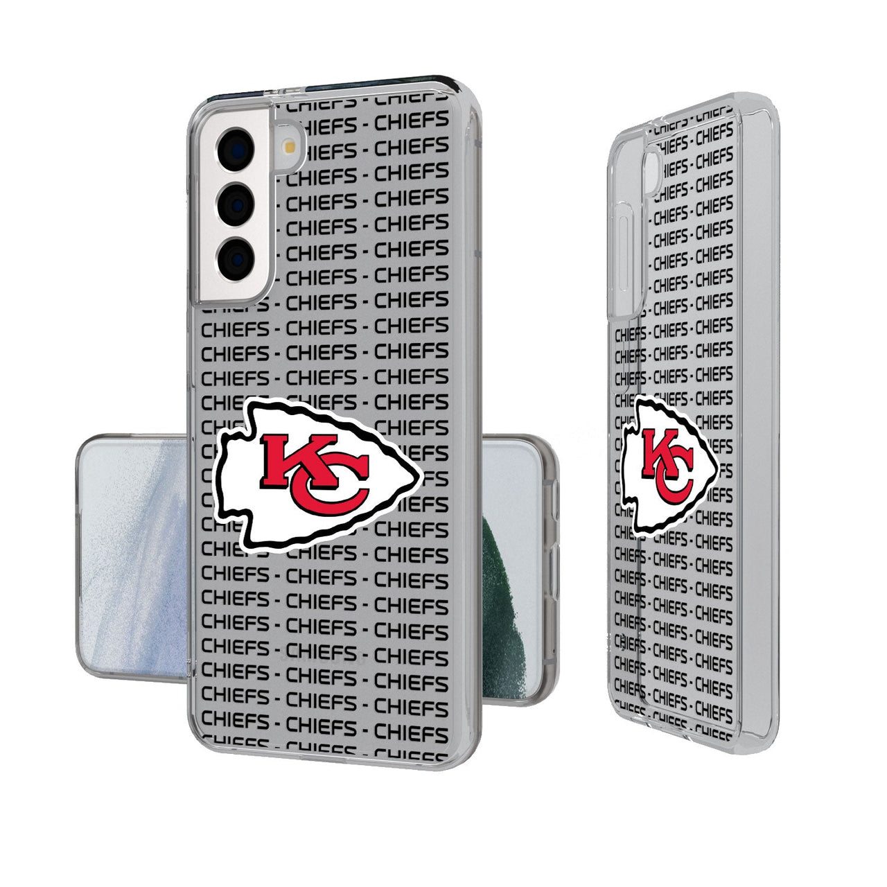 Kansas City Chiefs Blackletter Clear Case-1